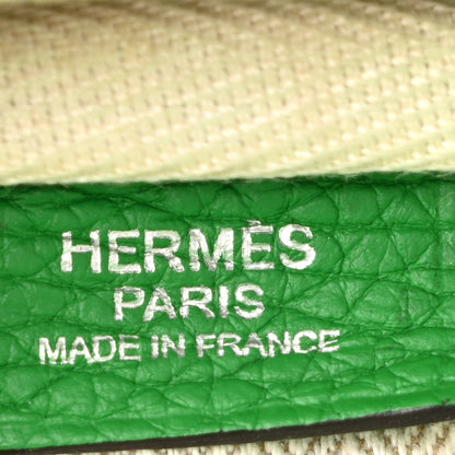 Hermes Taurillon Clemence Victoria II 35 Bambou 6 of 13