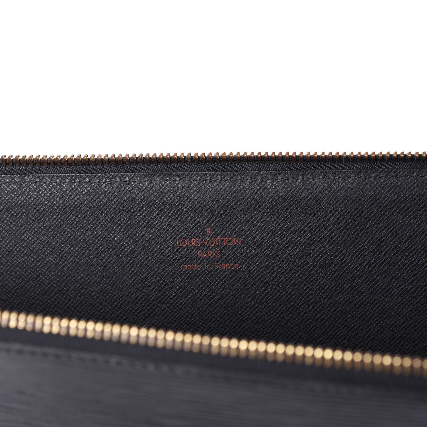 Louis Vuitton Epi Poche Documents Portfolio Case 39 Black 8 of 12