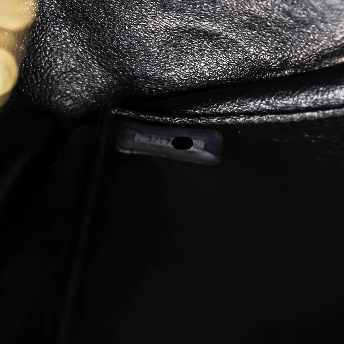 Lambskin Quilted Camera Case Black