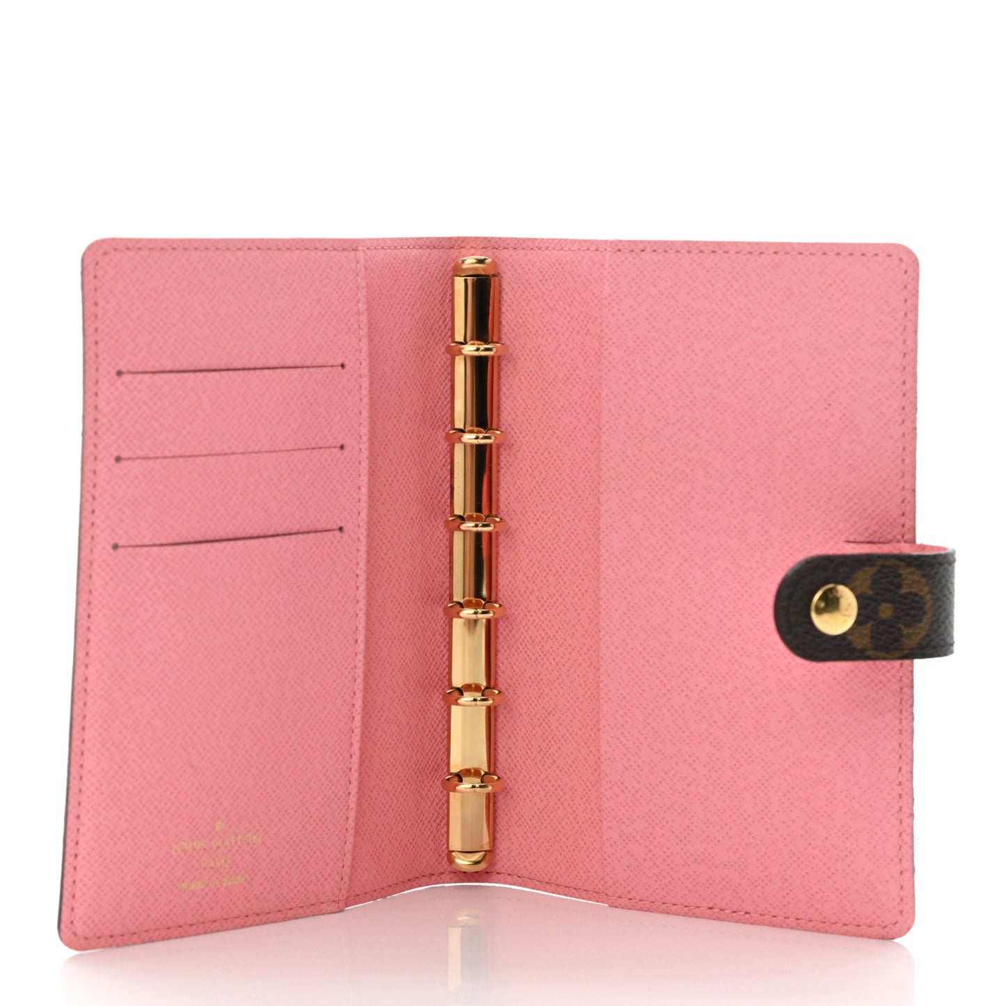Monogram Illustre Small Ring Agenda Rose