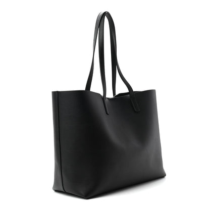 Saint Laurent Calfskin Large Shopping Tote Black 3 of 9