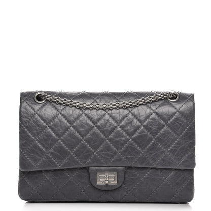 Chanel Aged Calfskin Quilted 2.55 Reissue 226 Flap Grey 1 of 10