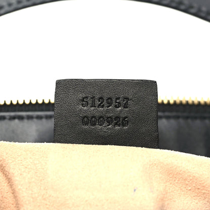 Gucci Suede Patent GG Web Medium Ophidia Top Handle Chain Nocciola Black 13 of 14