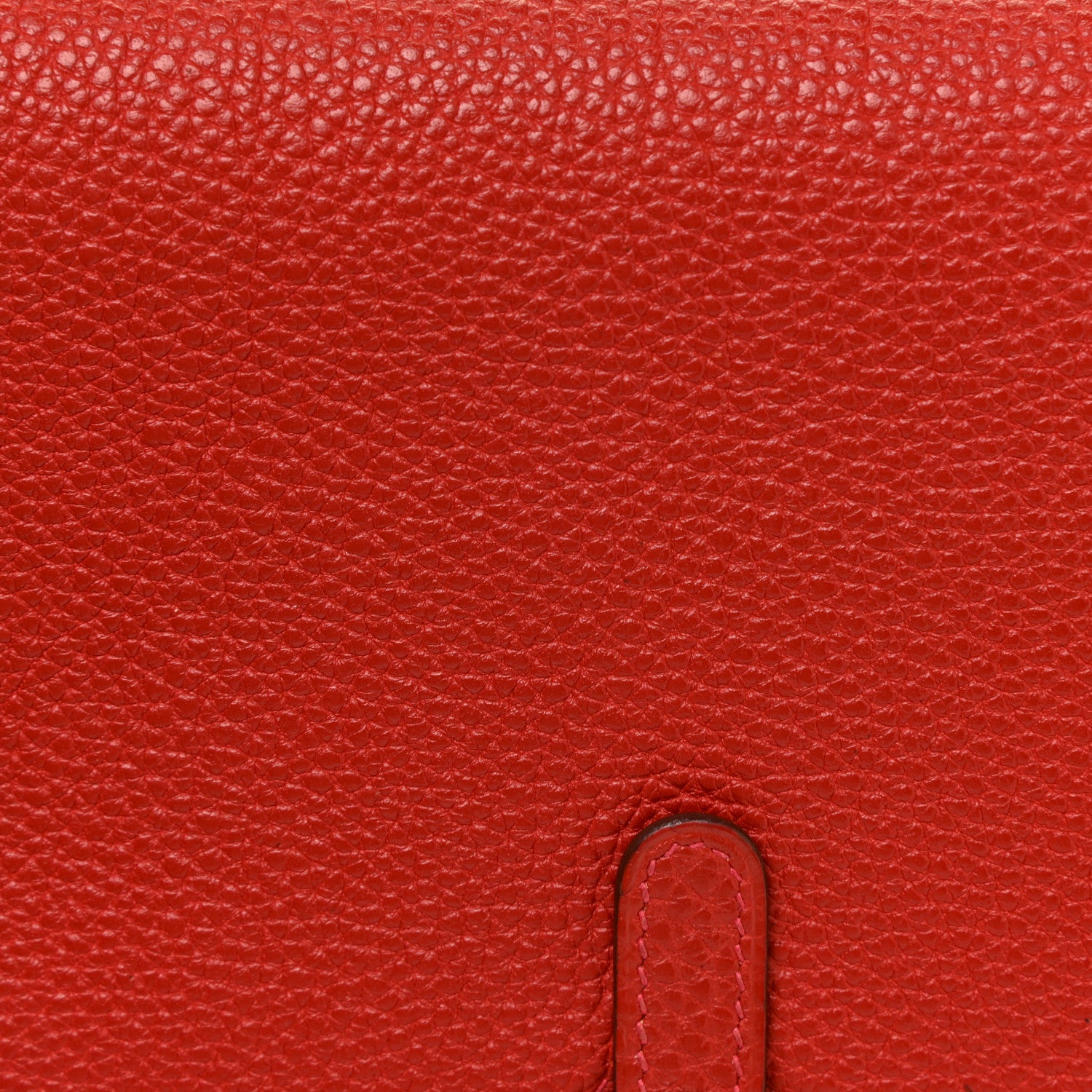 Hermes Togo Dogon Duo Wallet Rouge Casaque 8 of 14