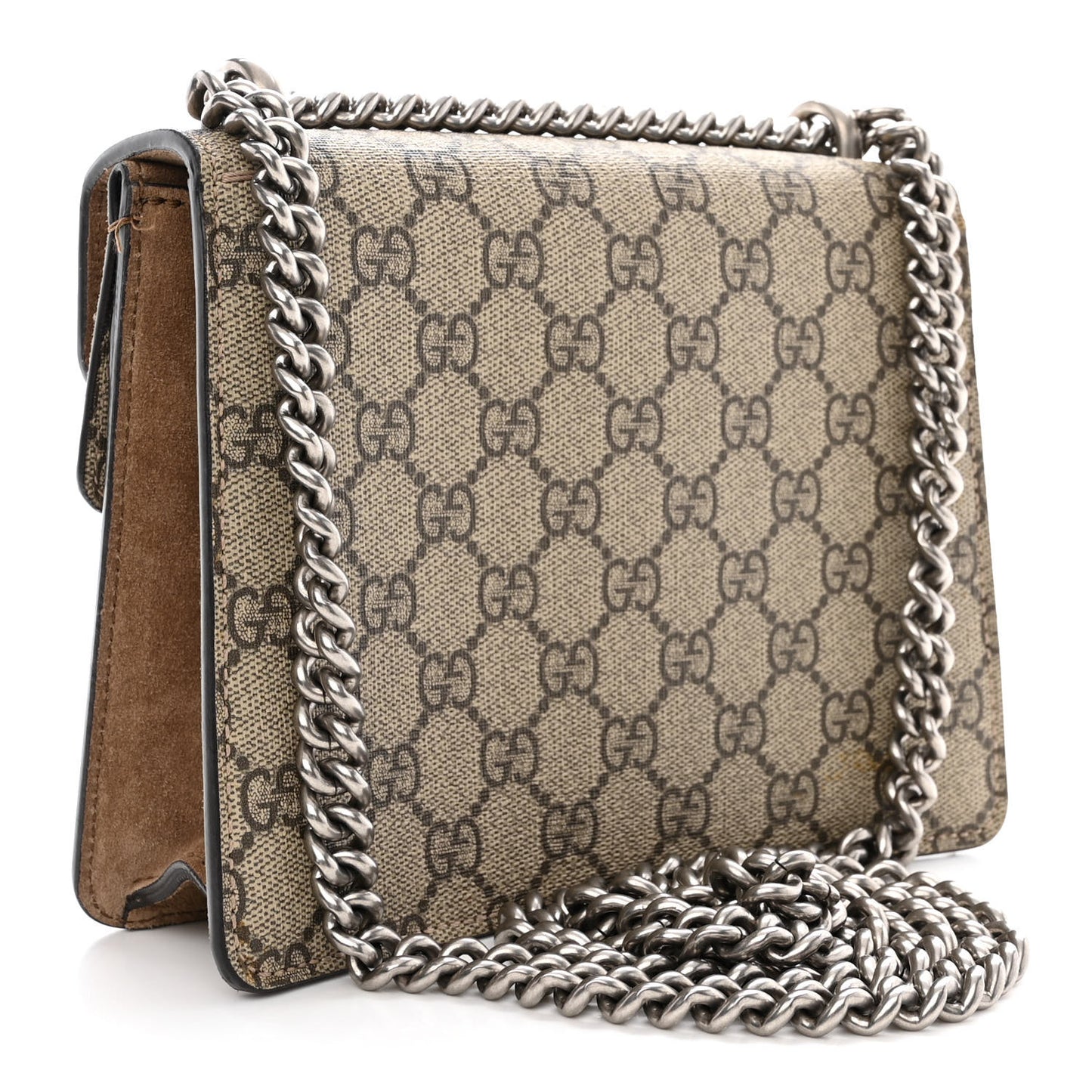 GG Supreme Monogram Mini Dionysus Shoulder Bag Taupe