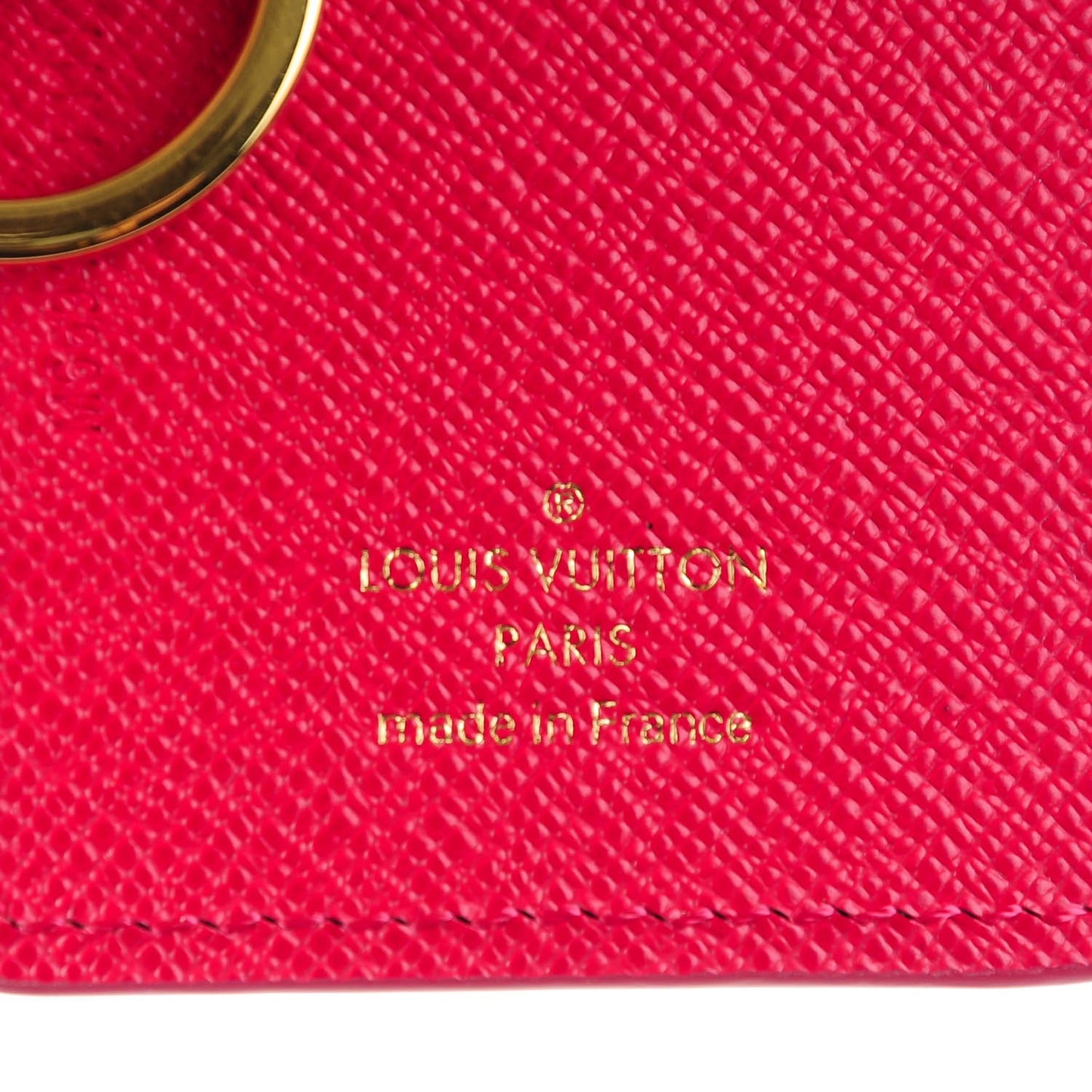 Monogram Illustre Carousel Bag Charm Key Ring Pink