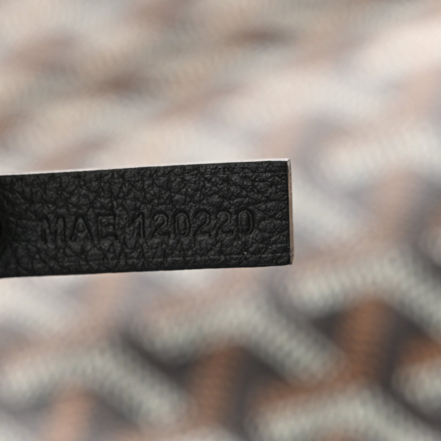 Goyardine Reversible Mini Anjou Black