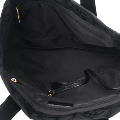 Chanel Nylon Small Travel Tote Black 5 of 9
