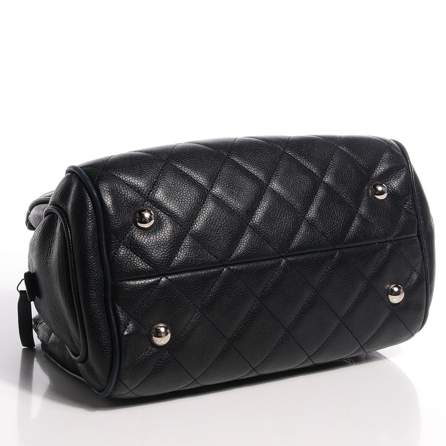 Caviar Quilted Timeless Tote Black