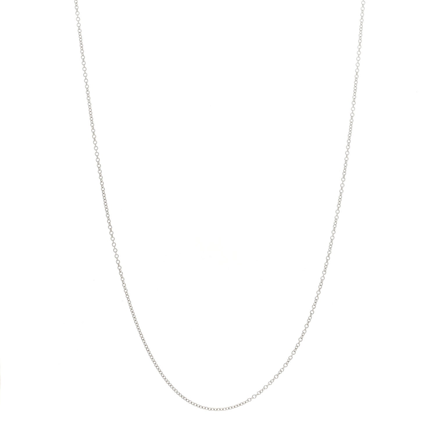 Tiffany Sterling Silver Chain Necklace 1 of 5