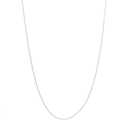 Tiffany Sterling Silver Chain Necklace 1 of 5