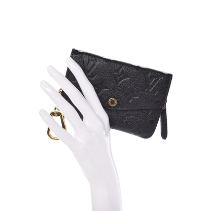 Louis Vuitton Empreinte Key Pouch Black 2 of 7
