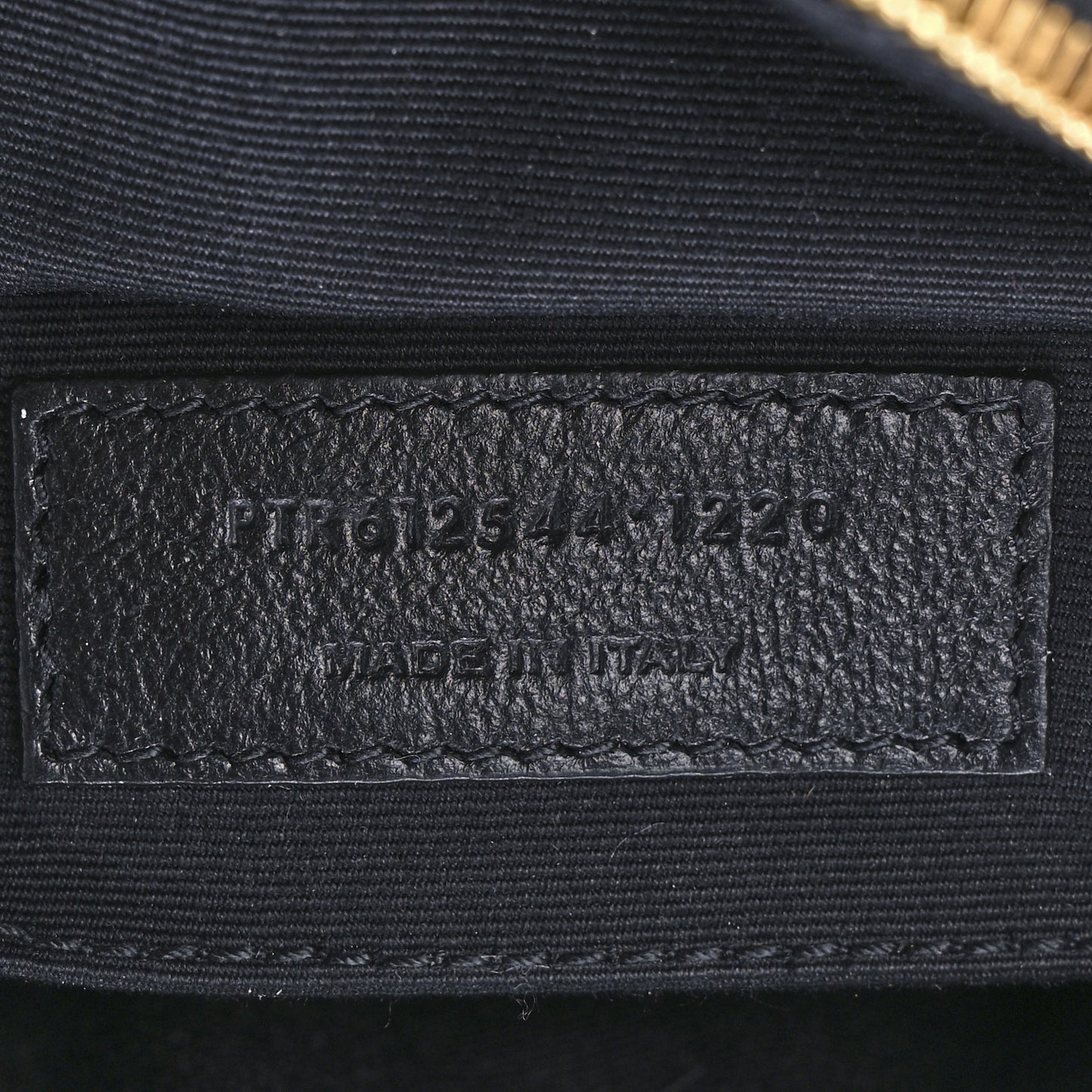 Calfskin Matelasse Monogram Lou Camera Bag Black