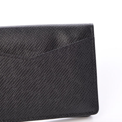 Louis Vuitton Taiga Pocket Organizer NM Black 8 of 10