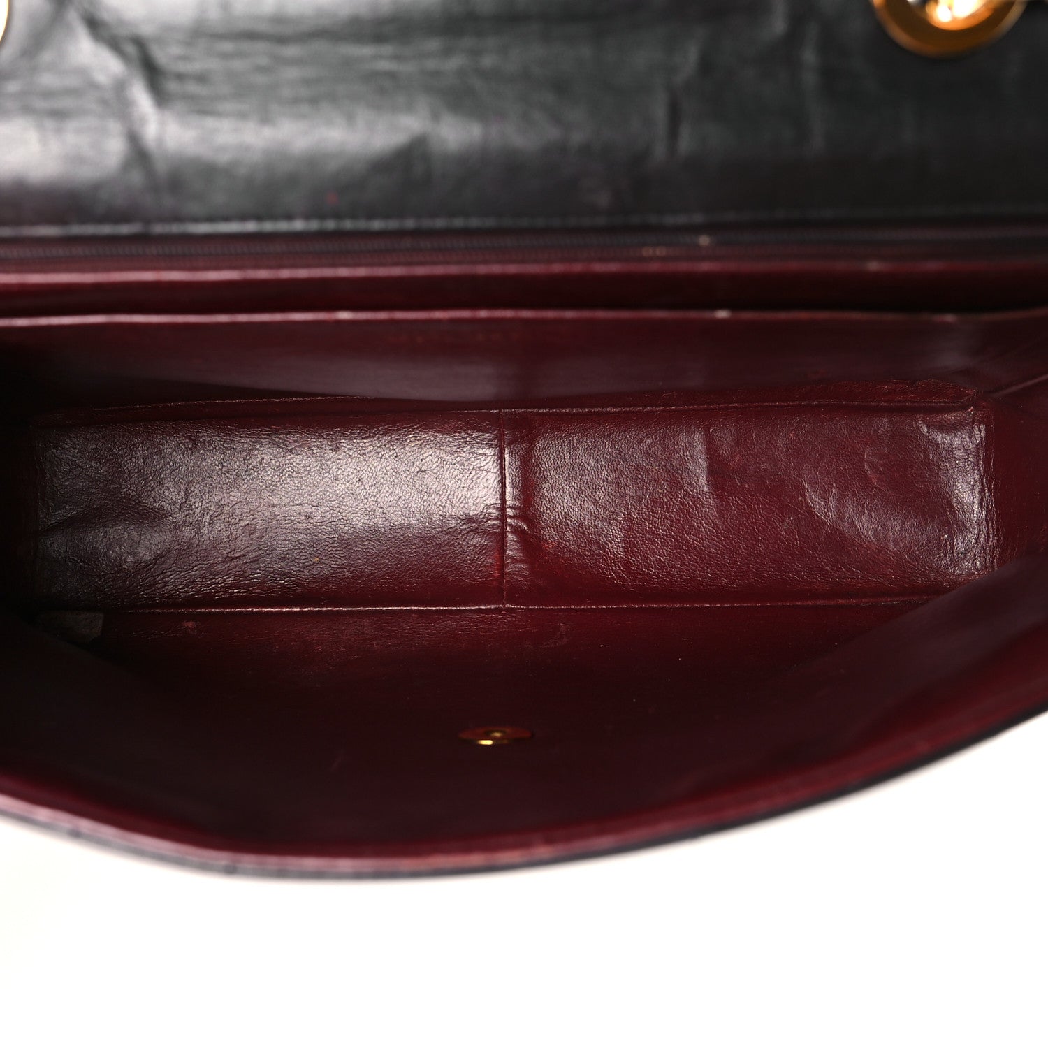 Chanel Lambskin Vertical Quilt Jumbo Single Flap Black 5 of 9