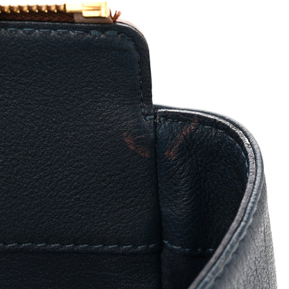 Louis Vuitton Ostrich Lizard Majestueux Tote MM Navy 12 of 13