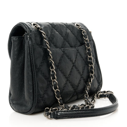 Chanel Caviar Stitched Small Flap Black 3 of 10