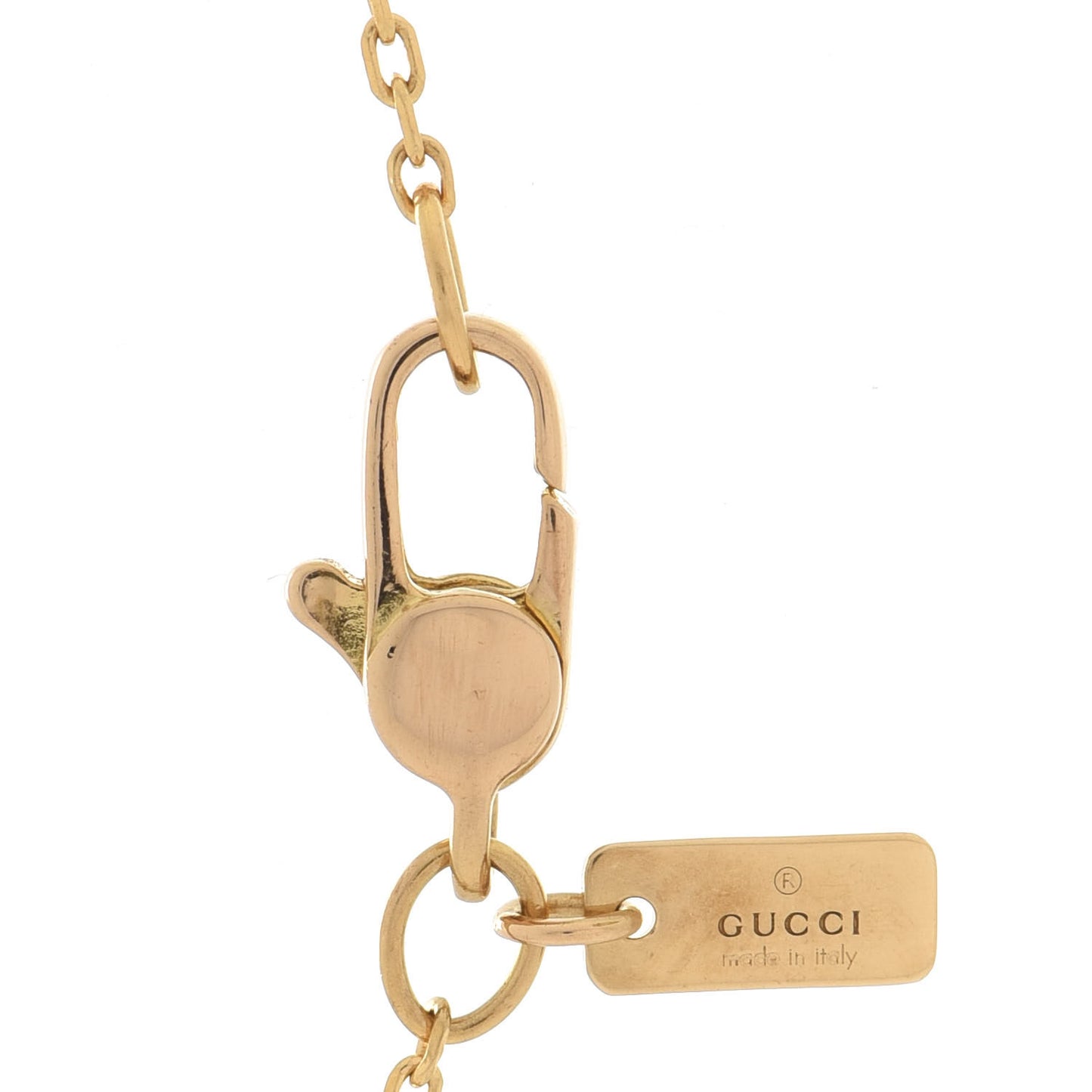 18K Yellow Gold Icon Twirl Necklace