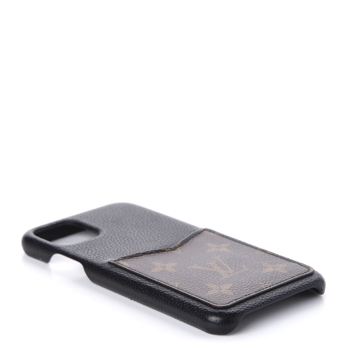 Monogram iPhone 11 Max Pro Bumper Black