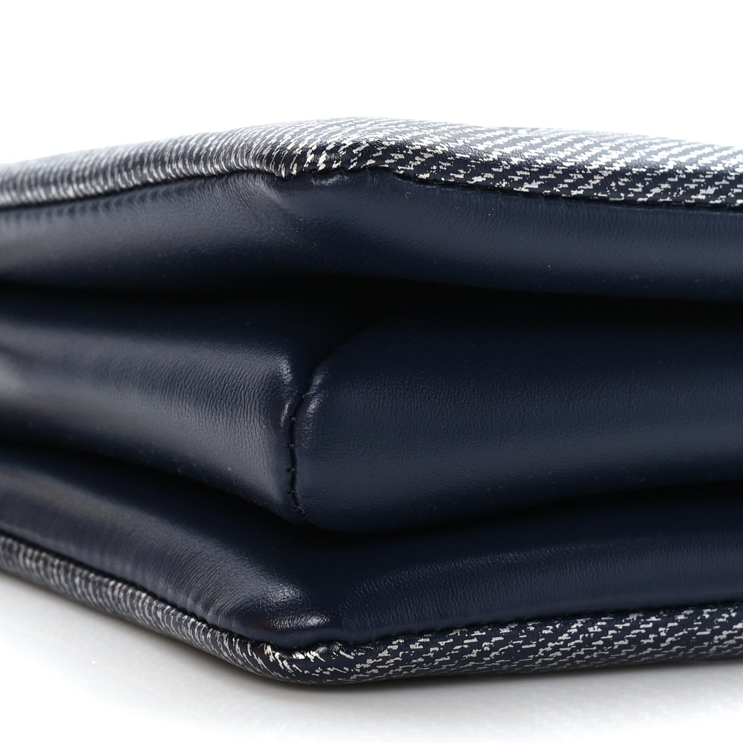 Lambskin Printed Monoglam Coussin PM Blue