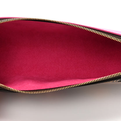 Louis Vuitton Monogram 2022 Christmas Animation Paris Elizabeth Pencil Pouch Pink 5 of 8