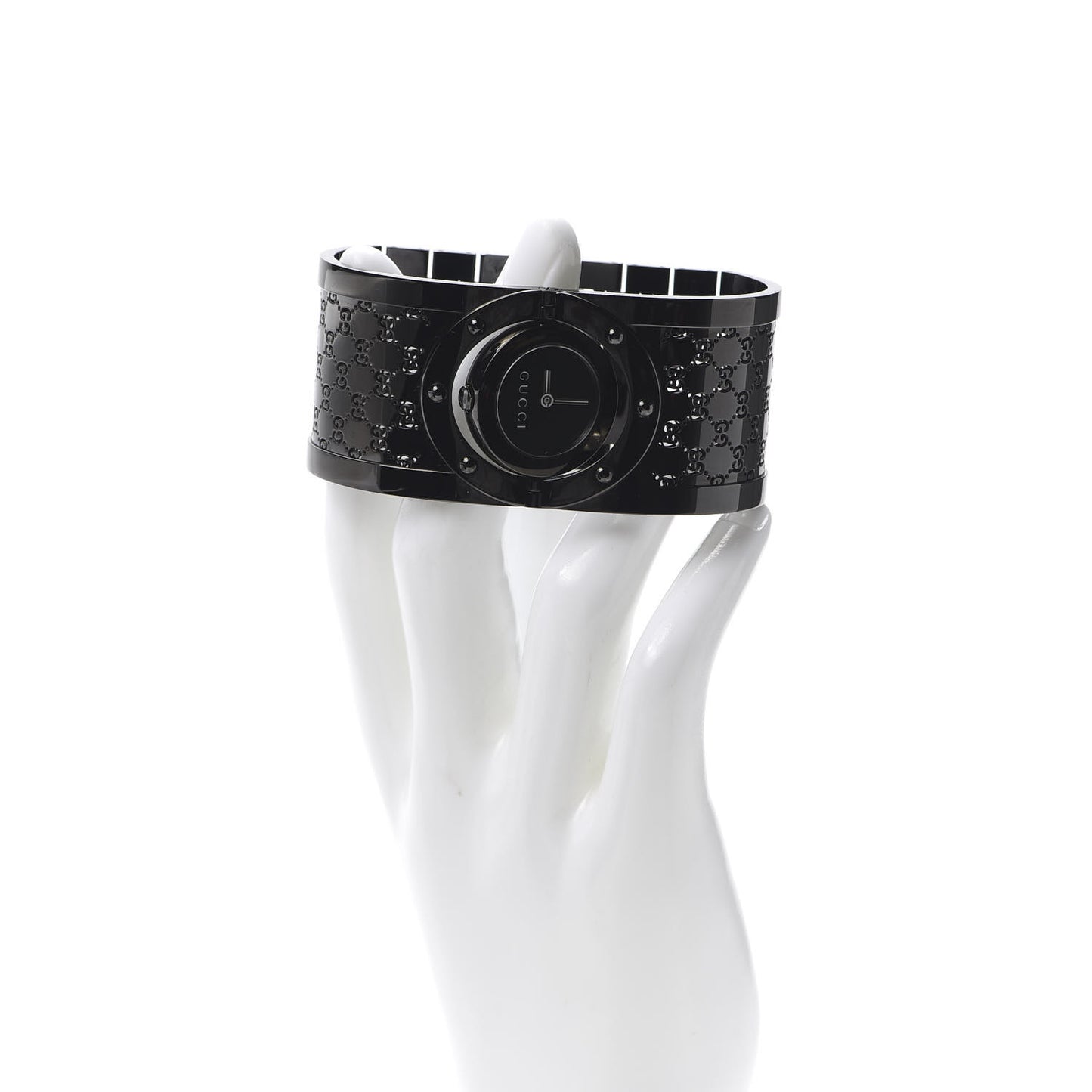 PVD Stainless Steel 33mm Twirl Quartz Watch Black