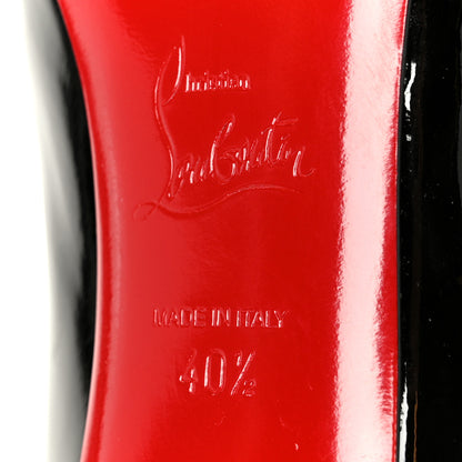 Christian Louboutin Patent Pigalle Follies 85 Pumps 40.5 Black 8 of 9