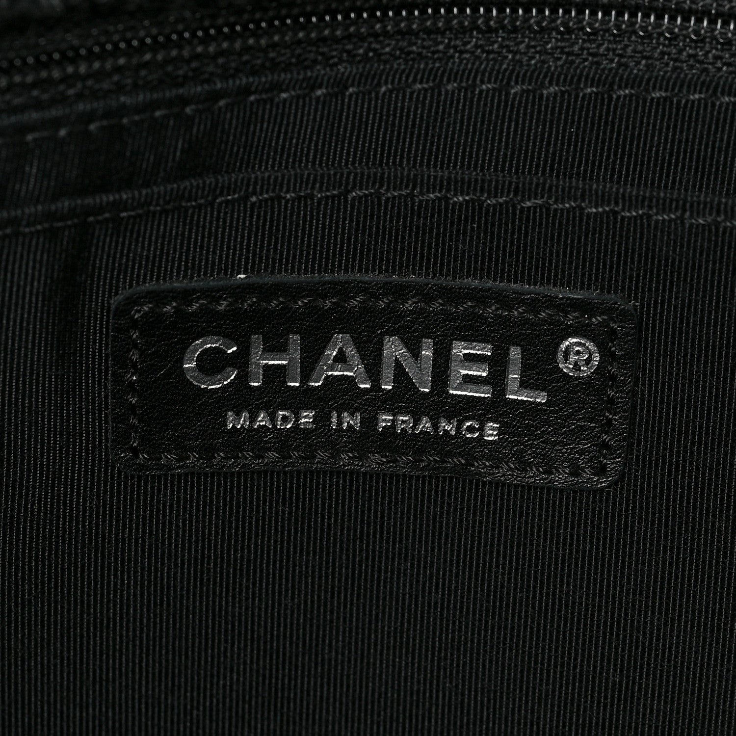 Chanel Tweed Swarovski Crystal Leopard Jumbo Flap Black 6 of 8