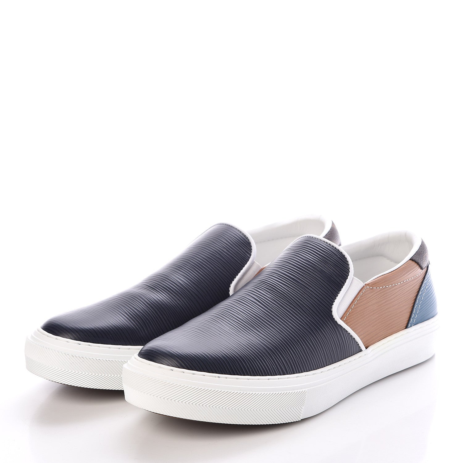 Louis Vuitton Epi Monogram Slip On Sneakers 7.5 Multicolor 3 of 7