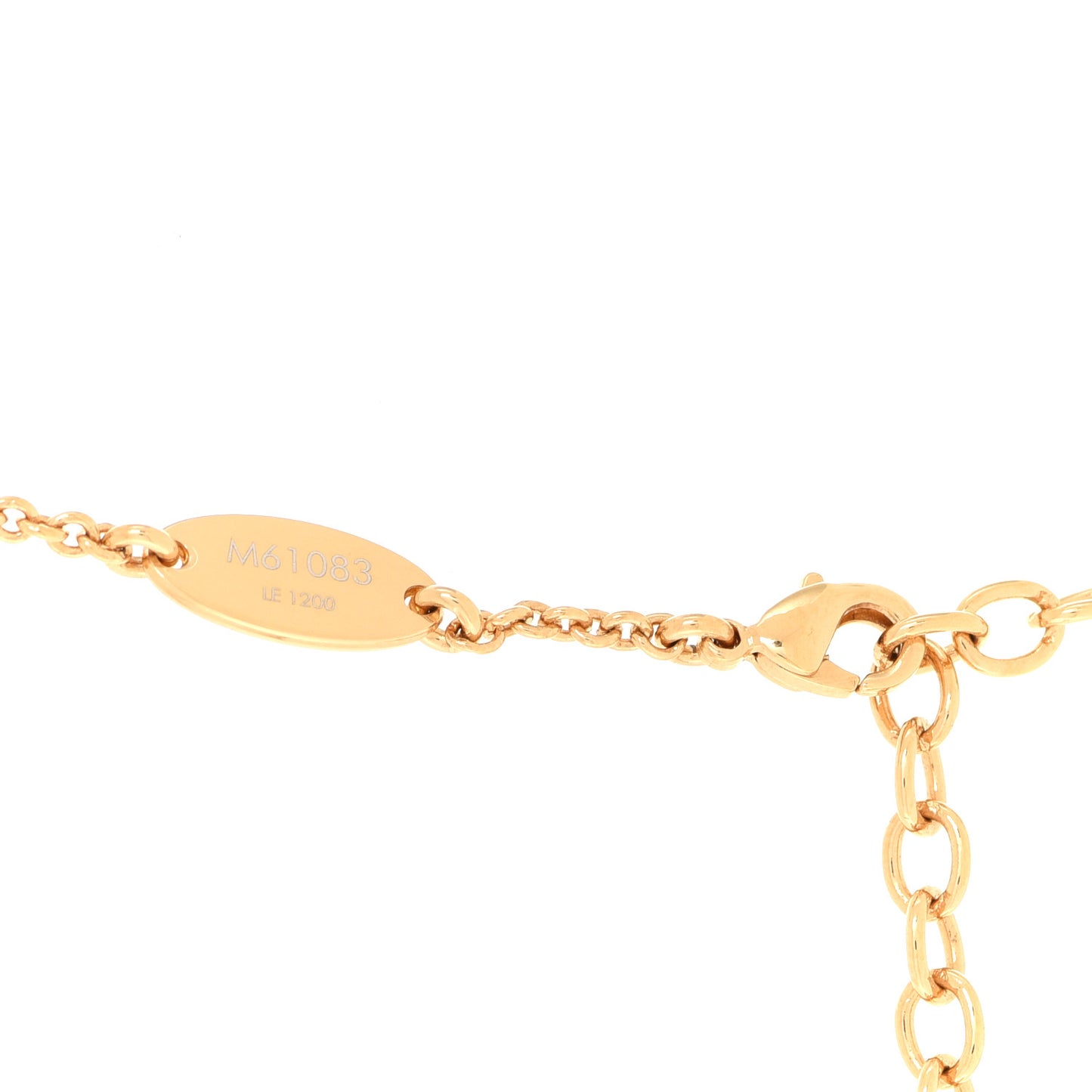Essential V Necklace Gold