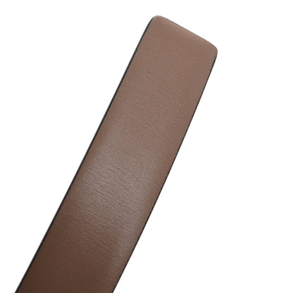 Valentino Garavani Glossy Calfskin VLogo Reversible 20mm Belt 75 30 Smokey Beige Black 6 of 7