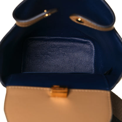 Fendi Vitello Grace Matte Mini Guitar Bag Miele Scuro 5 of 10