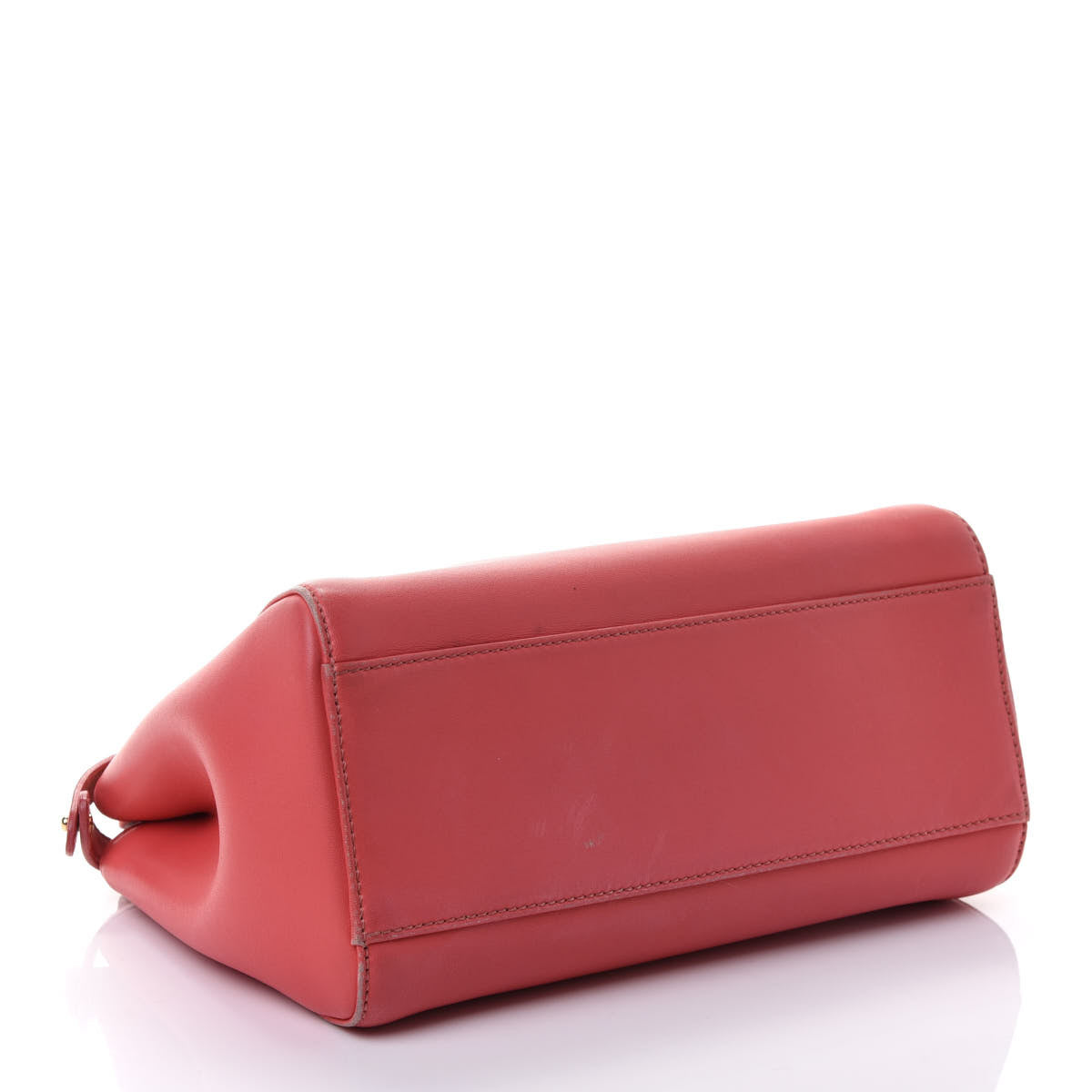 Fendi Nappa Mini Peekaboo Iconic Satchel Rosa Exstasy 3 of 4
