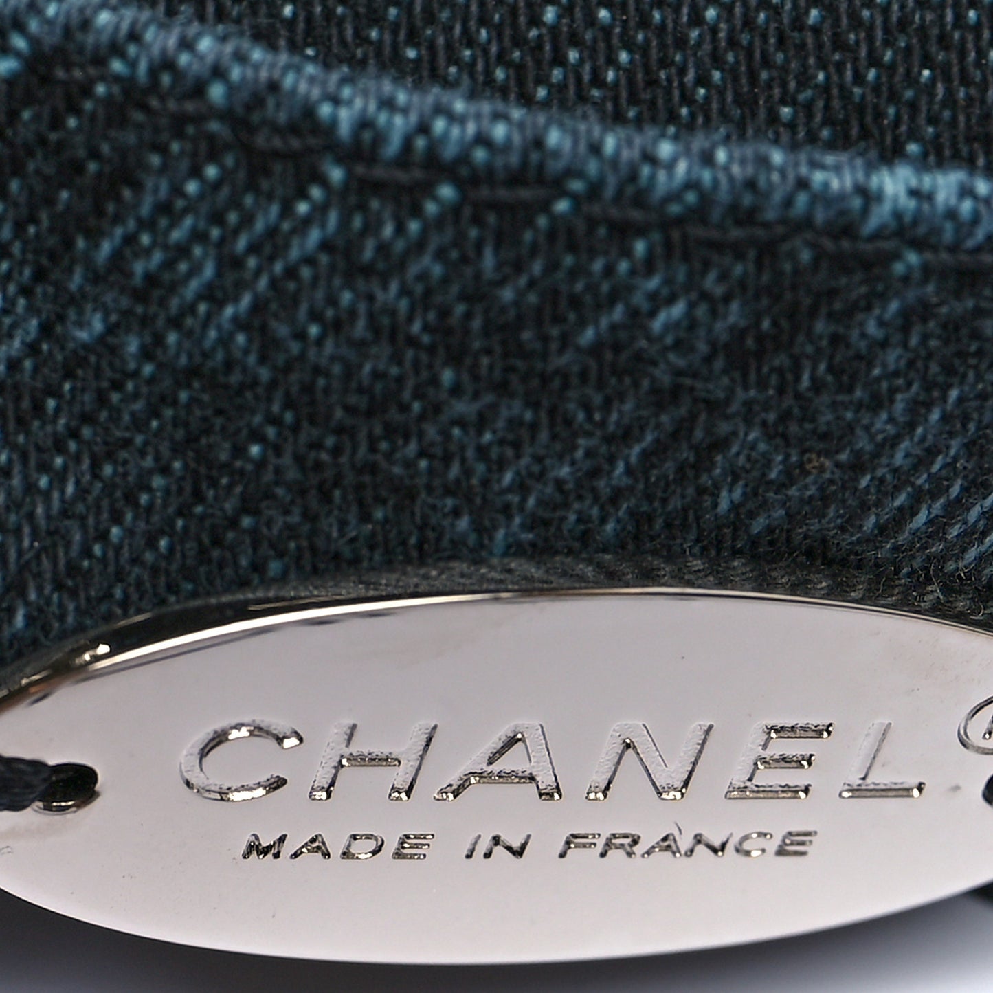 Denim Quilted Denimpression Flap Blue Black
