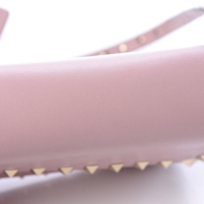 Valentino Garavani Vitello Rockstud Flap Crossbody Bag Water Rose 11 of 11