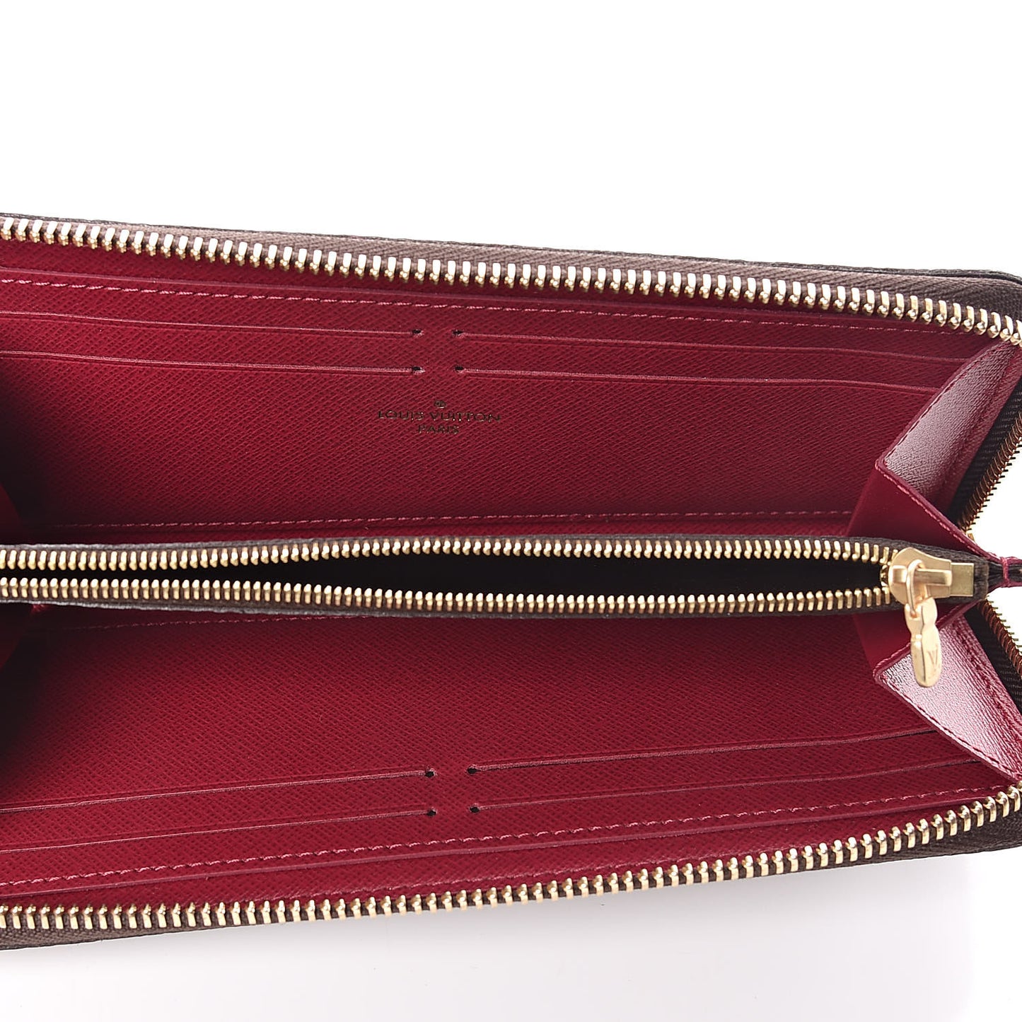 Monogram Clemence Wallet Fuchsia