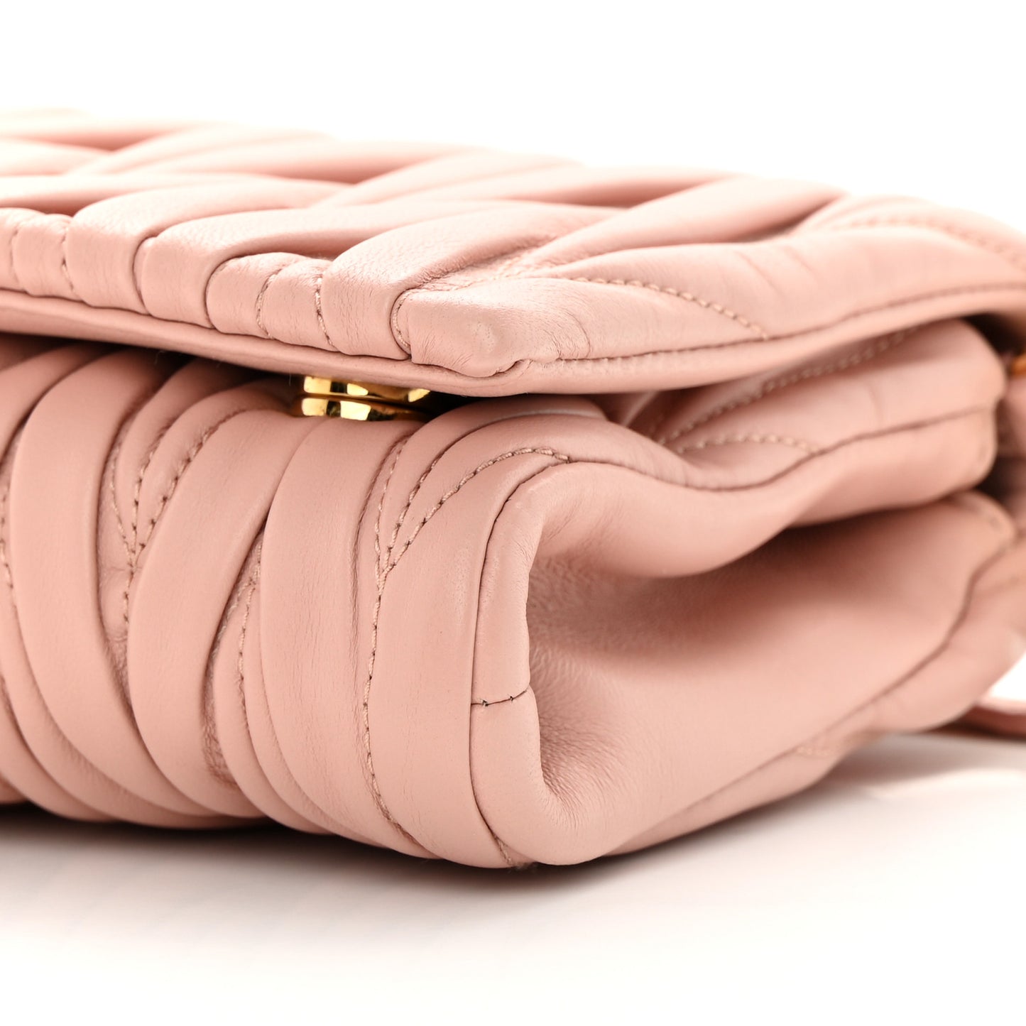 Nappa Matelasse Wallet On Chain Orchidea