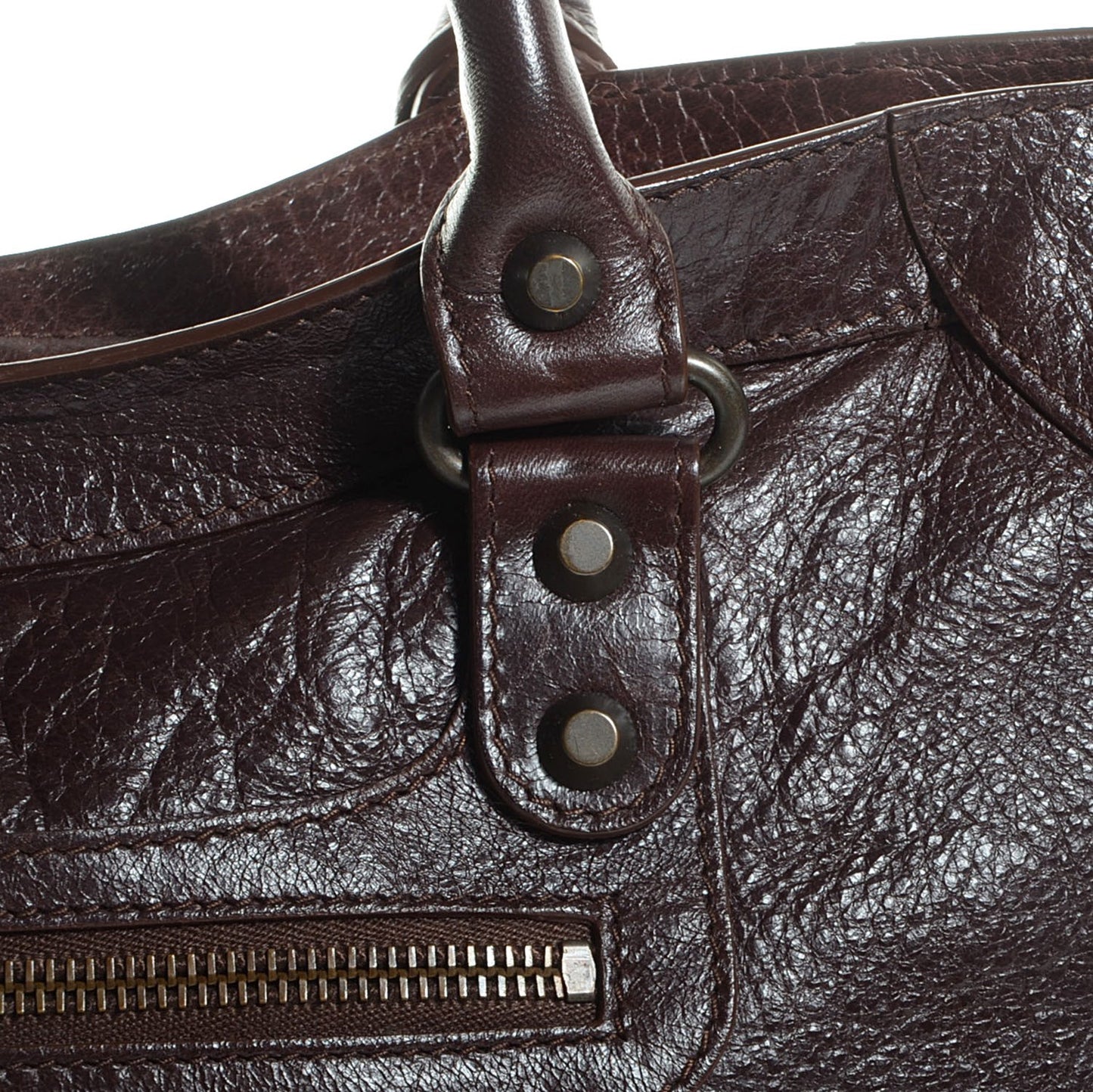 Agneau Classic Hardware City Cigare Fonce