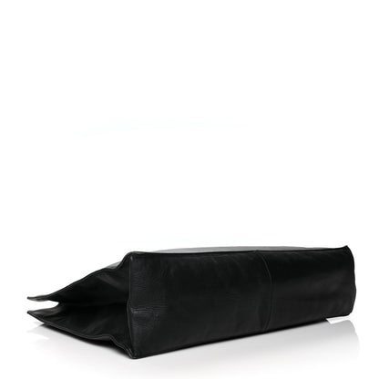 Chanel Lambskin CC Tote Black 4 of 12