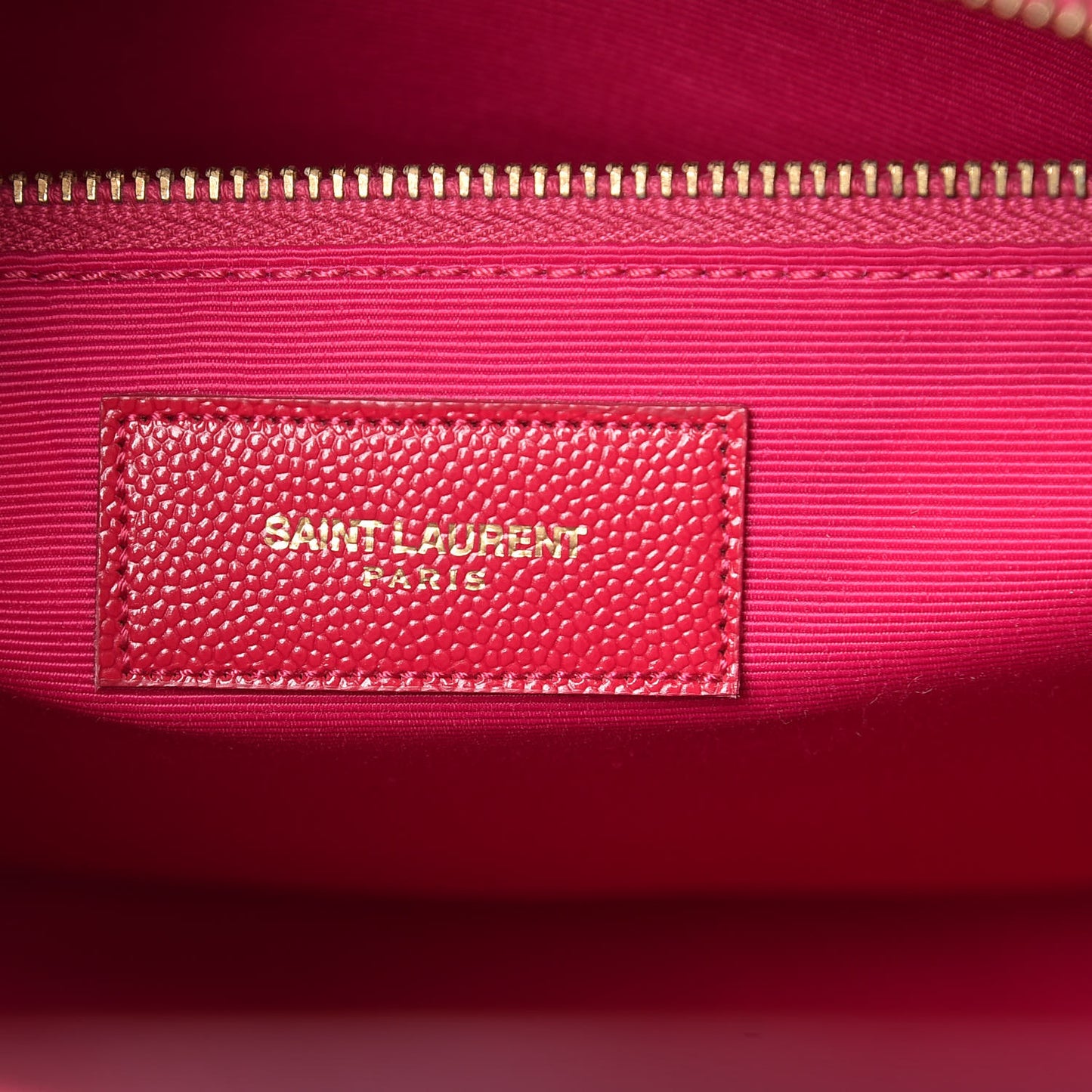 Grained Calfskin Medium Museum Bag Bubblegum
