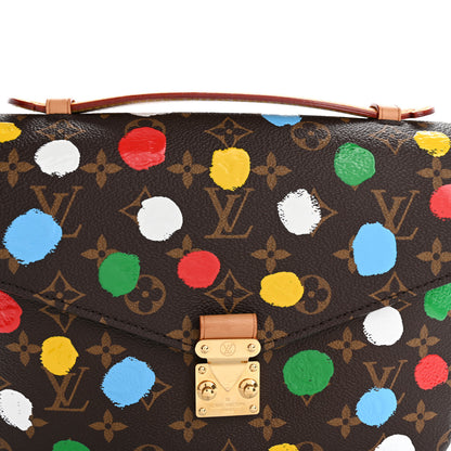 Louis Vuitton LV x YK Monogram Painted Dots Pochette Metis 8 of 10