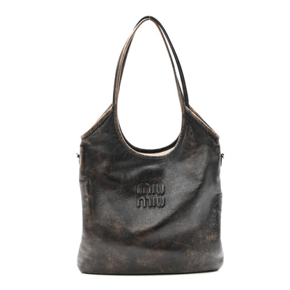Miu Miu Nappa Ivy Bag Caffe 1 of 10