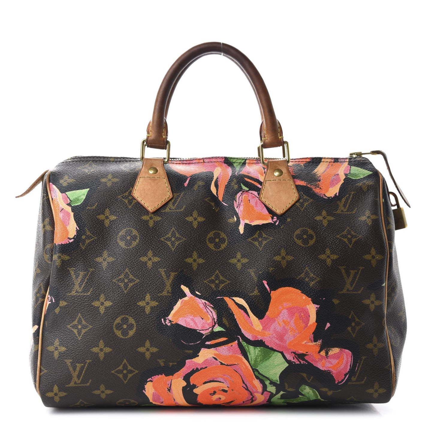 Monogram Roses Speedy 30