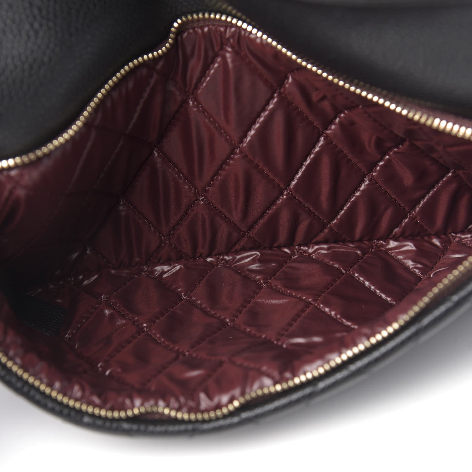 Chanel Caviar Quilted CC Beauty Clutch Black 6 of 11