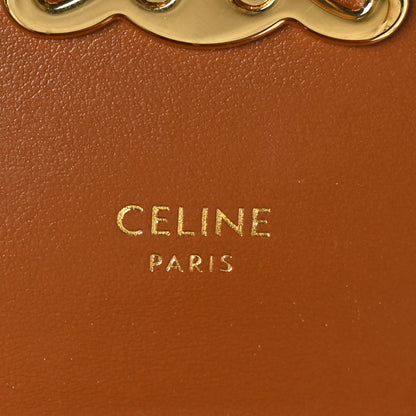 Celine Triomphe Canvas Small Triomphe Wallet Tan 7 of 8