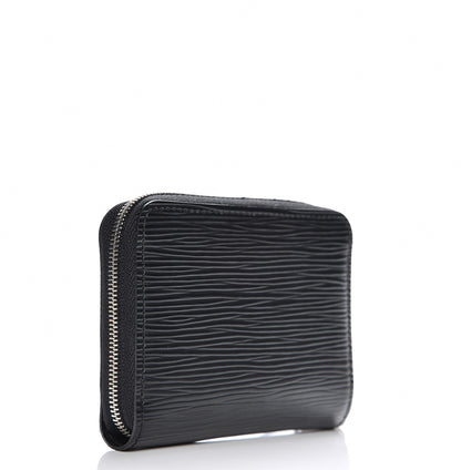 Louis Vuitton Epi Zippy Coin Purse Black 3 of 7
