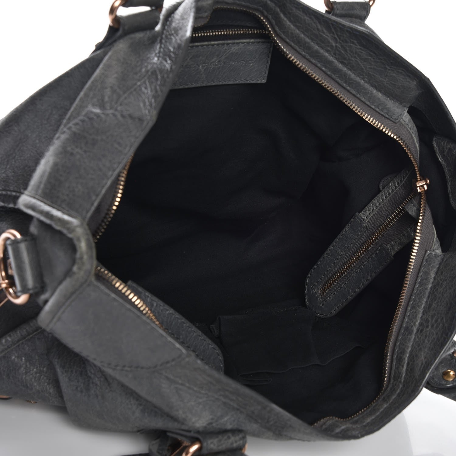 Balenciaga Agneau Giant 12 Rose Gold Hardware City Gris Tarmac 6 of 9