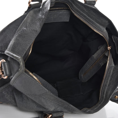 Balenciaga Agneau Giant 12 Rose Gold Hardware City Gris Tarmac 6 of 9