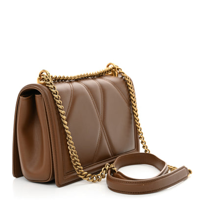 Dolce & Gabbana Nappa Medium Devotion Crossbody Bag Cammello 3 of 11
