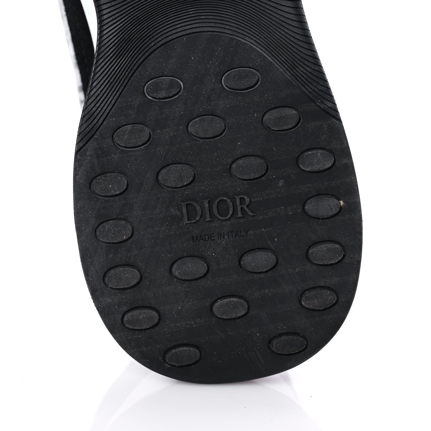 Christian Dior Suede Technical Mesh Oblique Mens B25 Runner Sneakers 42 Black White 6 of 12